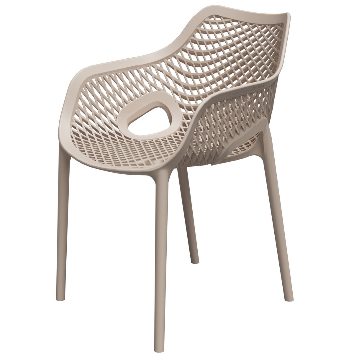 Poltrona Colmeia Natural - FORTE PLASTICO - Imagem 4