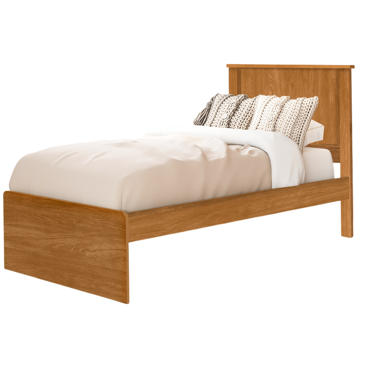 Cama Solteiro Barcelona Nature - TEBARROT DO BRASIL - Imagem 3