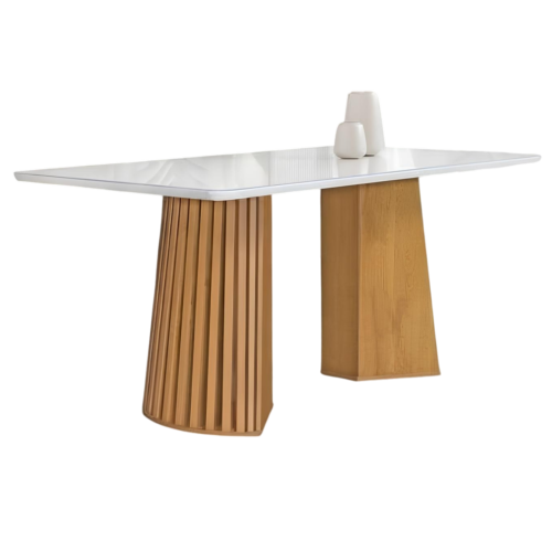 Alternative view of Mesa Nevada 120 (Tampo Smart Plus) Cinamomo/Off White - CEL MOVEIS