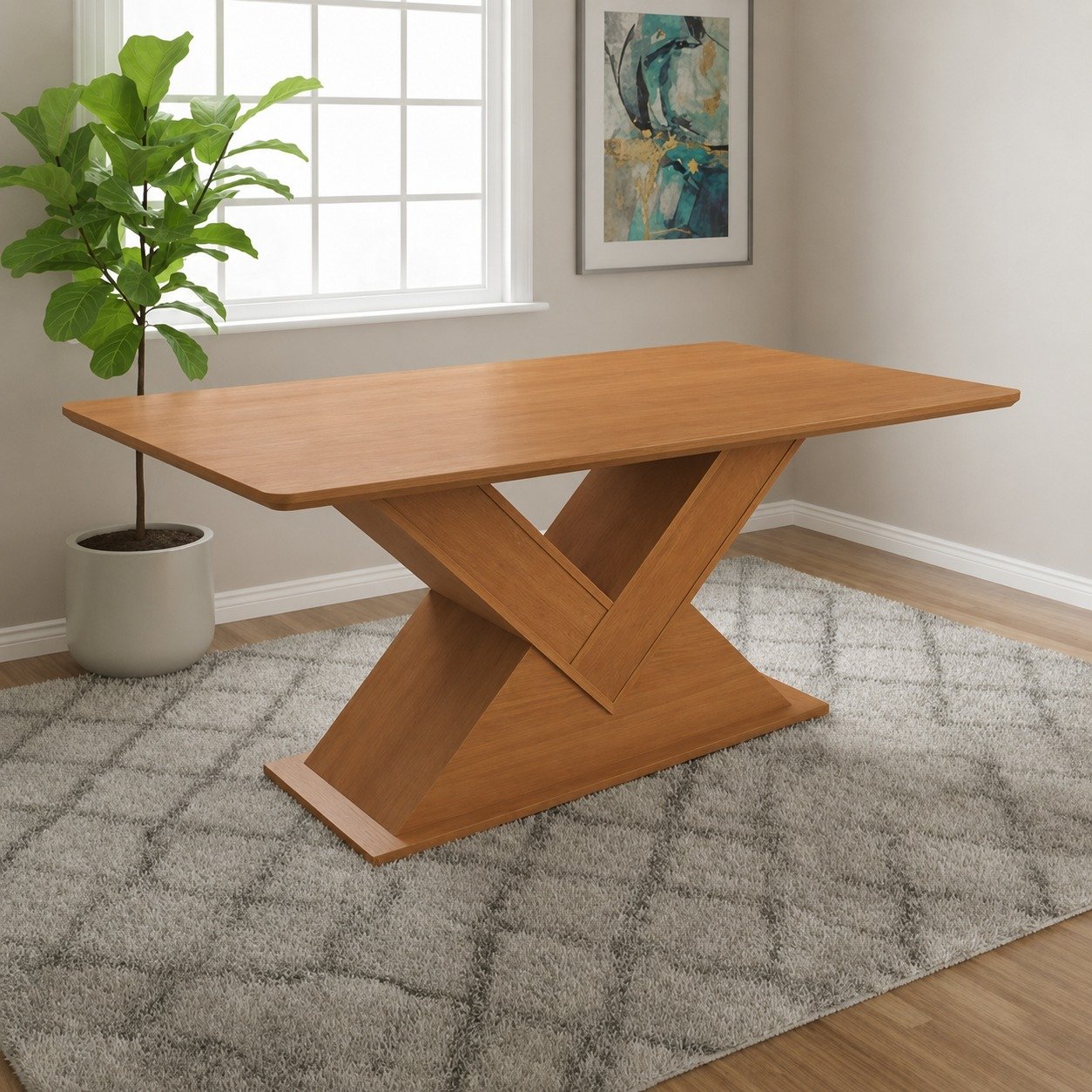 Mesa Amora BA35 160 (S/Vidro) Canela – KAPPESBERG