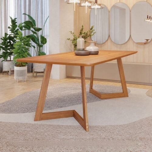 Mesa Caju 180 (S/Vidro) Madeira/Cinamomo - CIMOL