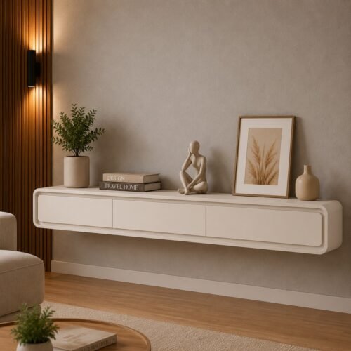 Nicho Suspenso Liv 2,18 m Off White - EDN MÓVEIS