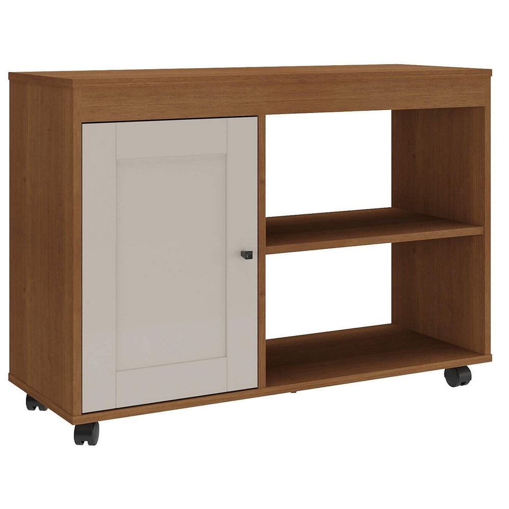 Rack até 42" Sampa Cinamomo/Off White - ARTELY - Imagem 4