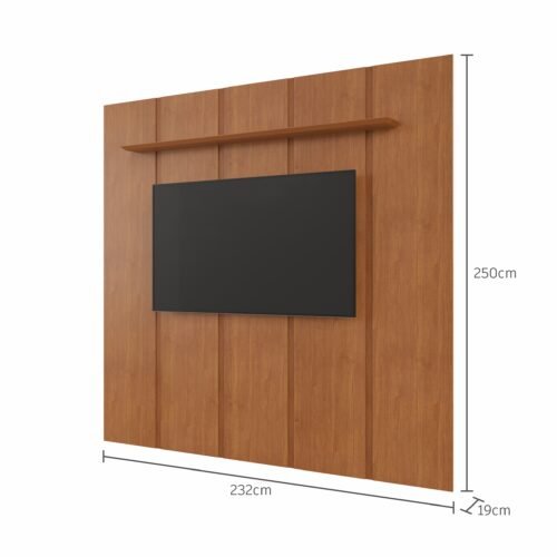 Alternative view of Painel até 75" Dominus 2,32 m Naturale - MAVAULAR