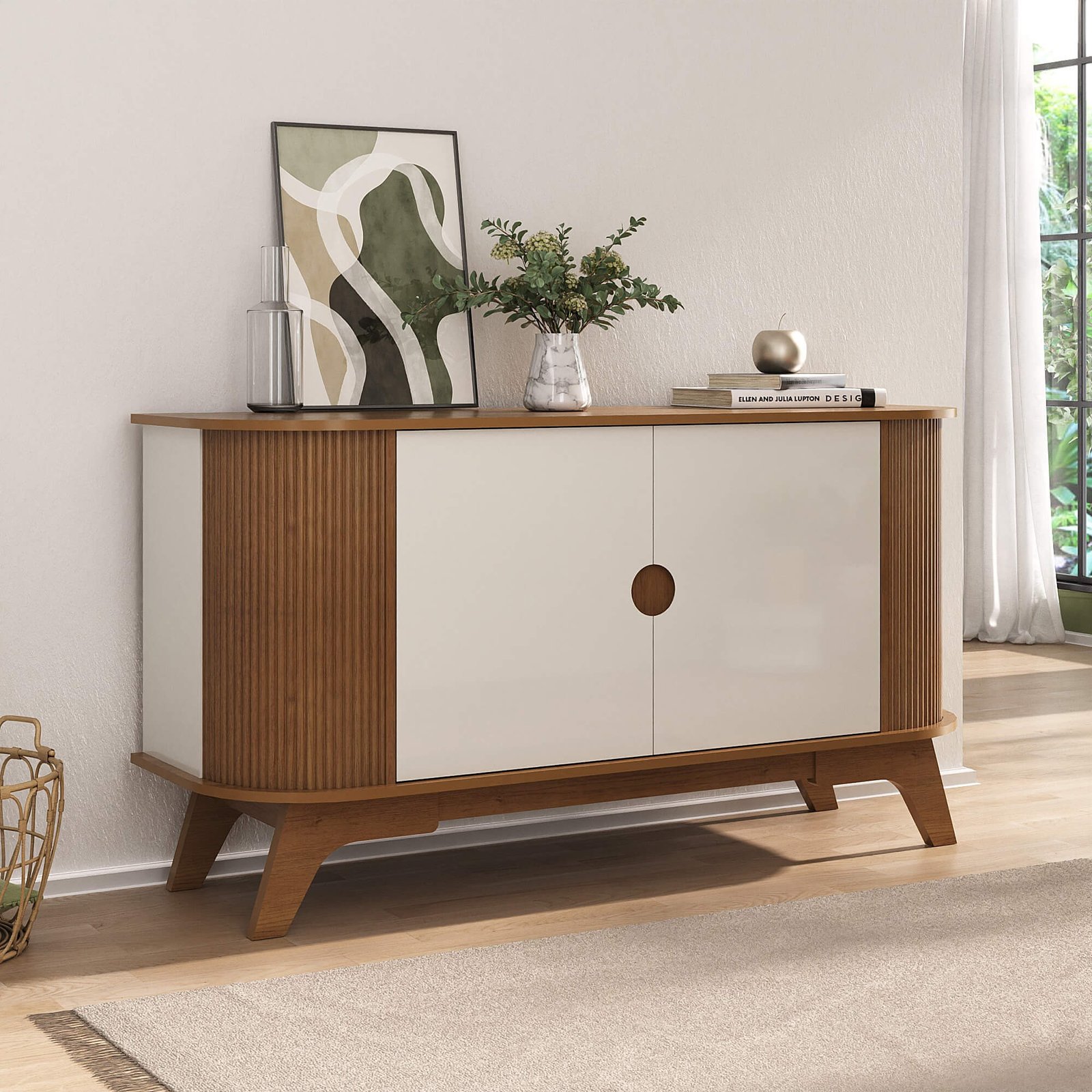 Buffet Vivaldi Cinamomo/Off White - ARTELY - Imagem 2