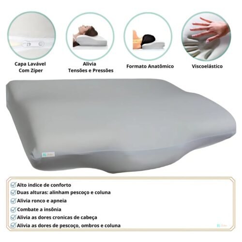 Alternative view of Travesseiro Conforto Anatômico - ORTOBOM