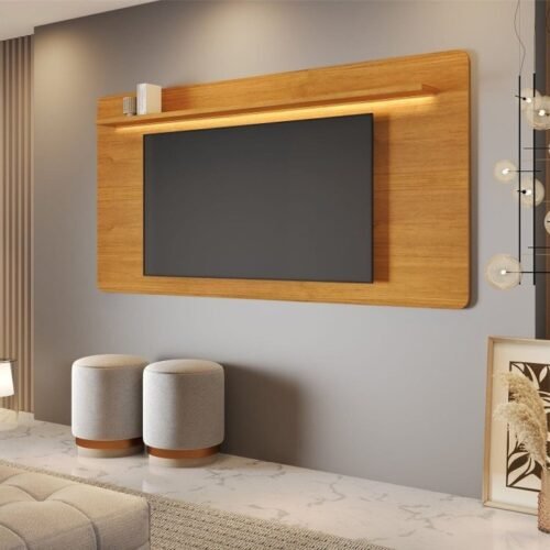 Painel até 70" Cristal Cinamomo - JCM MOVELARIA