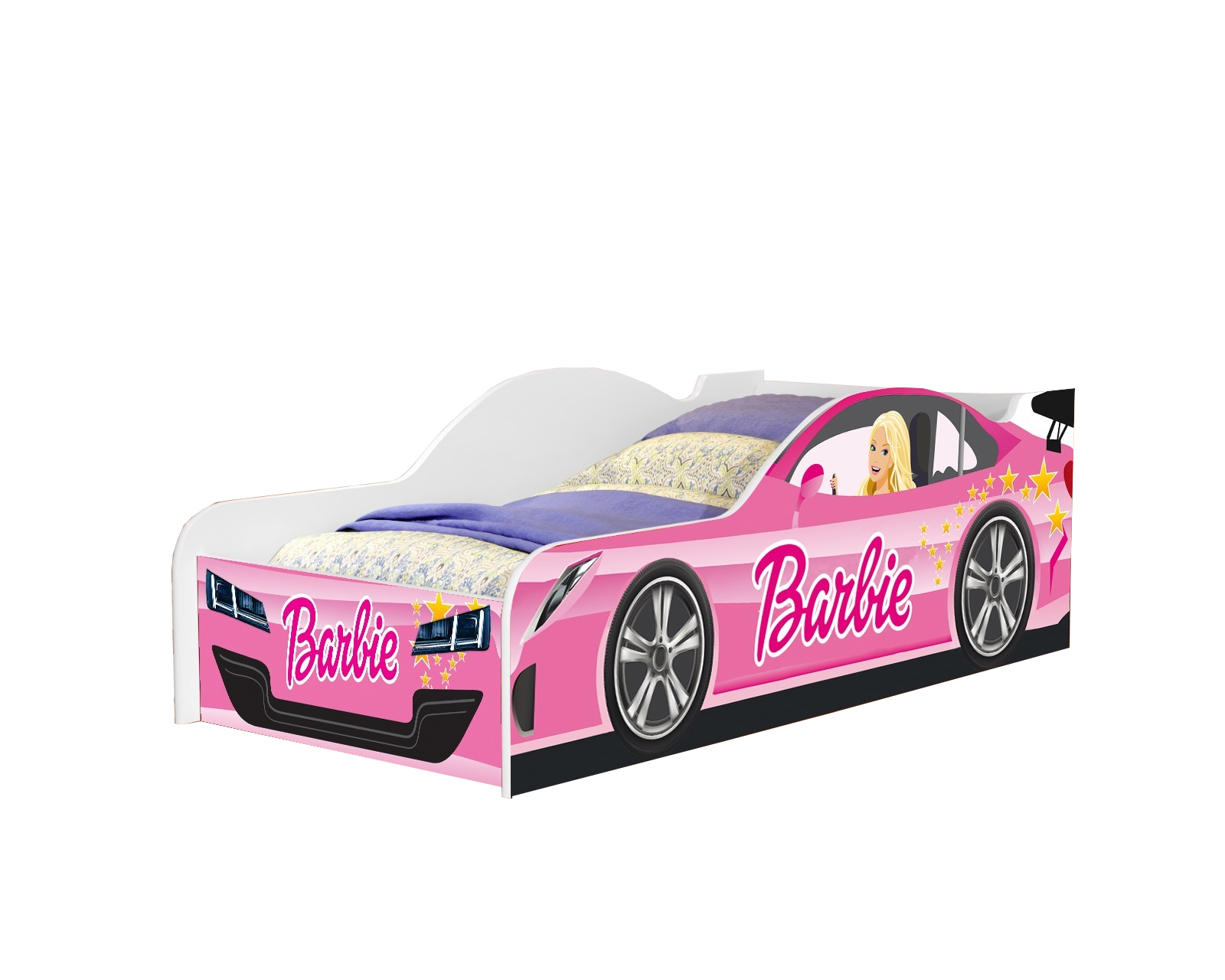 Cama Juvenil Carro (Menina) Barbie 15 - MADEC MÓVEIS - Imagem 2