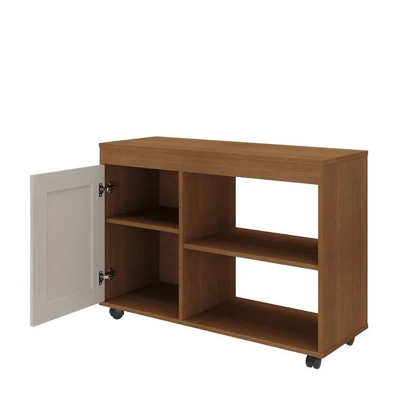 Rack até 42" Sampa Cinamomo/Off White - ARTELY - Imagem 3