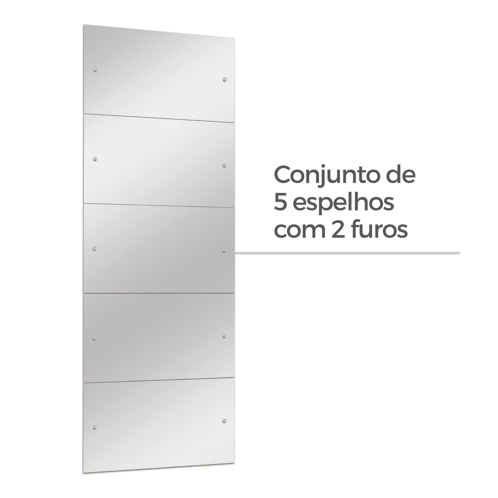 Guarda-Roupa 3 Portas (com Espelho) Capri 1,70 m Cinamomo/Grafite/Off White - FELLICCI - Imagem 10