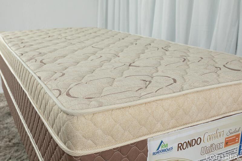 Unibox Solteiro Ortopédico Rondoconfort Rondomóveis - 88x188x60 cm - Imagem 3