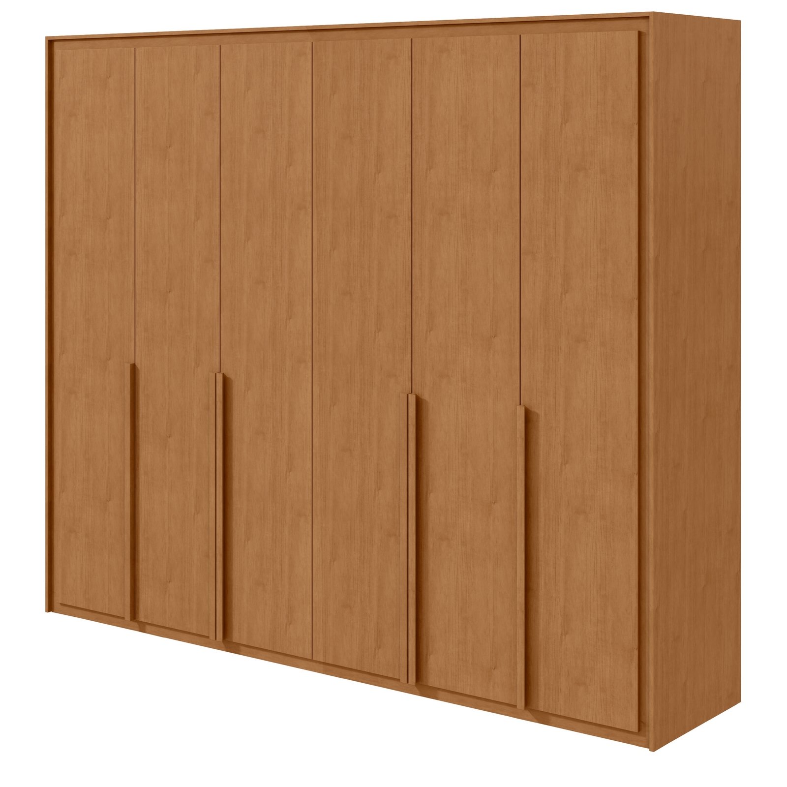 Guarda-Roupa 6 Portas Imperatore 2,74 m Amêndoa Clean - LOPAS - Imagem 6