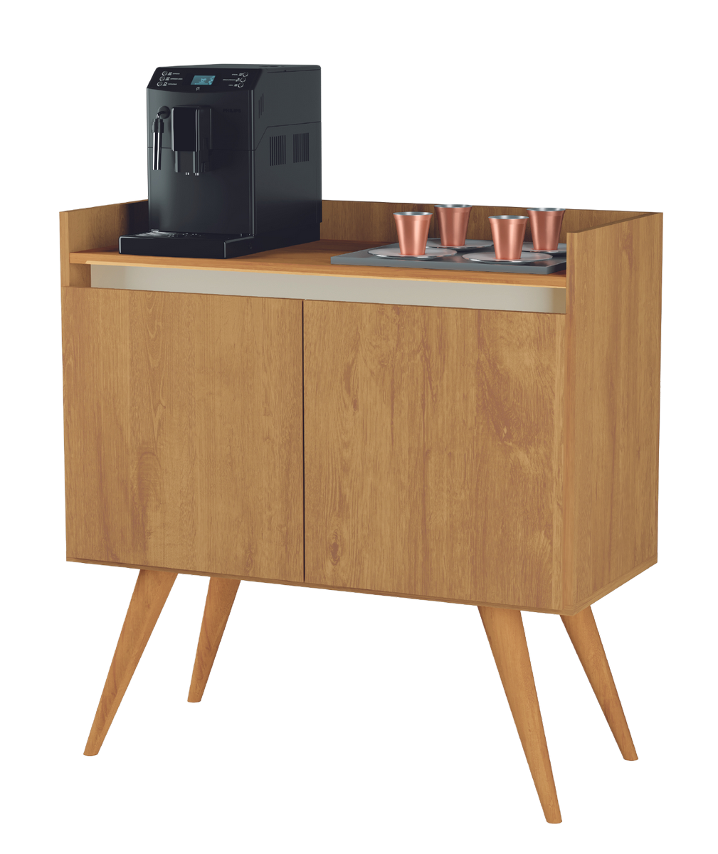 Buffet 2 Portas Gold Mel/Perola - MOVEIS PRIMUS - Imagem 2