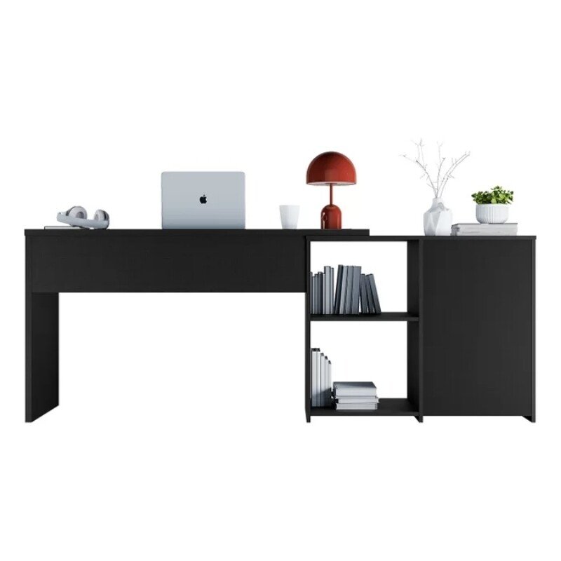 Mesa Office NT 2060 Preto Notável - 2 Opções de Montagem - Imagem 5
