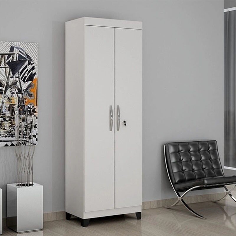 Multiuso 0,63m Asteca Branco 2 Portas - Valdemóveis