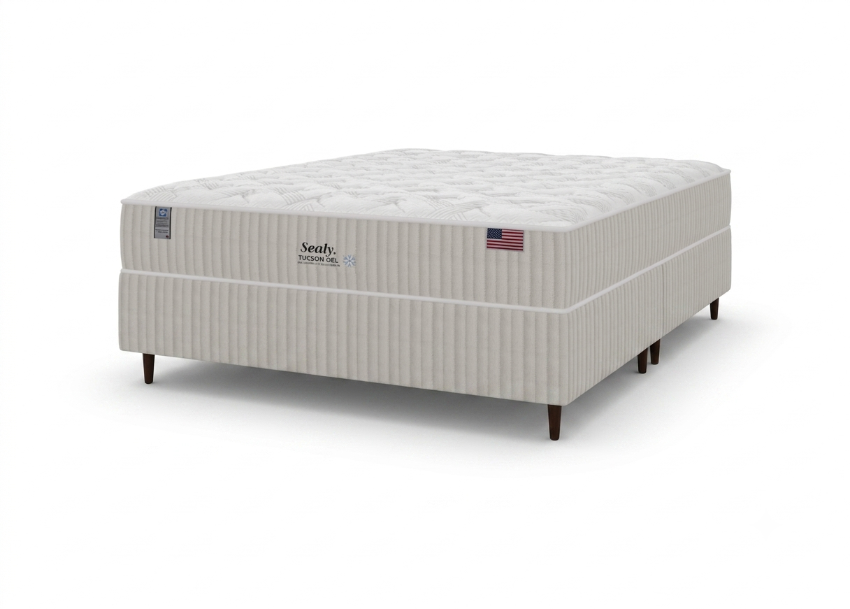 TUCSON GEL SEALY KING – MOLAS ENSACADAS – EUROPILLOW COM INFUSÃO DE GEL