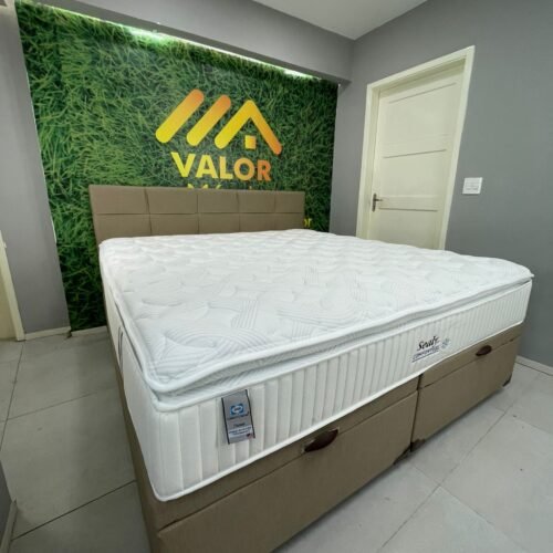 Alternative view of COMFORT GEL SEALY KING - MOLAS ENSACADAS - PILLOW EM ESPUMA COM INFUSÃO DE GEL
