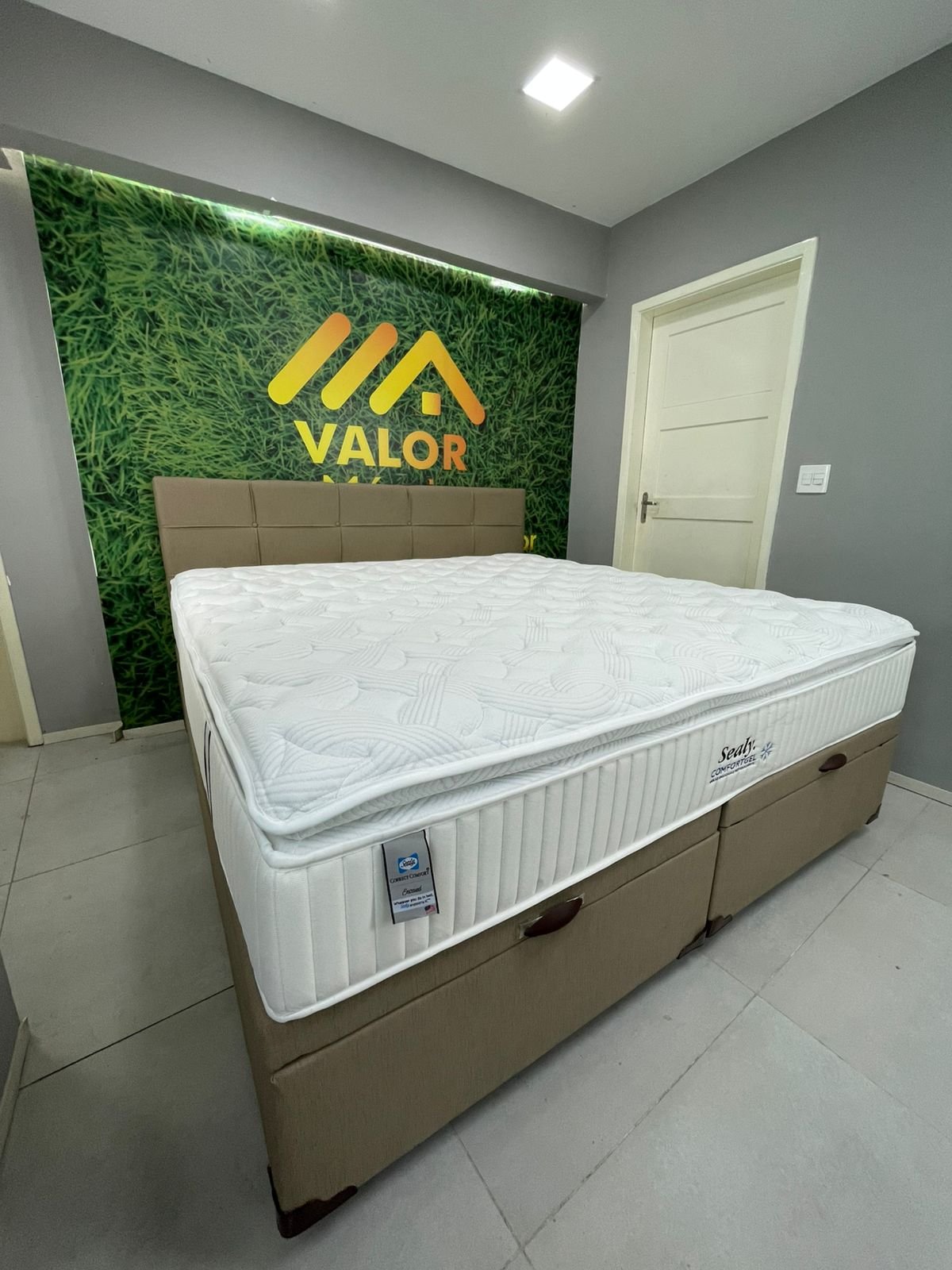 COMFORT GEL SEALY KING - MOLAS ENSACADAS - PILLOW EM ESPUMA COM INFUSÃO DE GEL - Imagem 2