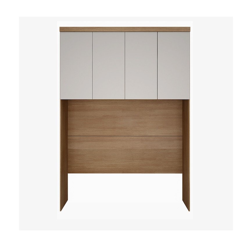 Modulado Aéreo Rizon Casal/Queen 4 Portas 1.67m -Cumaru/Fendi