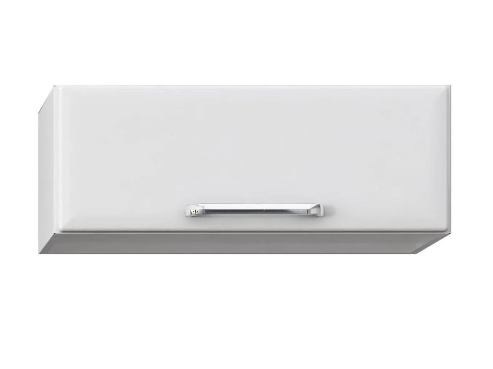 Armário de Cozinha Aéreo Geladeira Luce - Branco