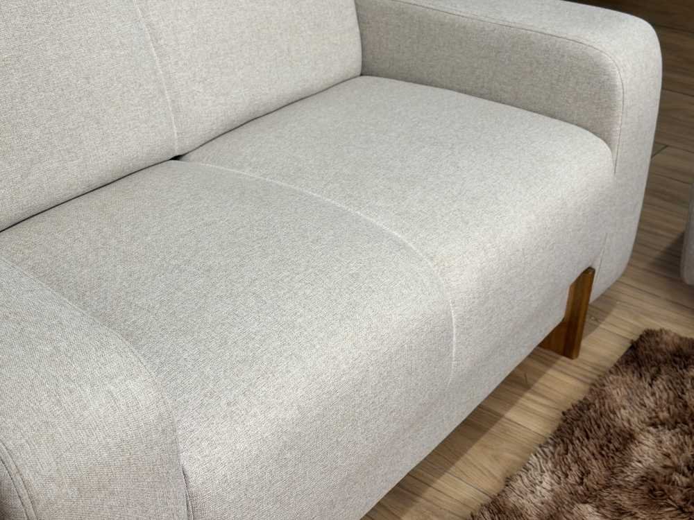 Sofá Ref.5430 3 Lugares 1.85m - Bege Linho - Imagem 3