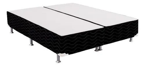Base Box Pop Ortobom Queen Preto - 158x198x30