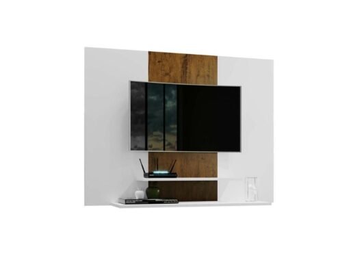 Painel Talento 32"- Branco/Canela