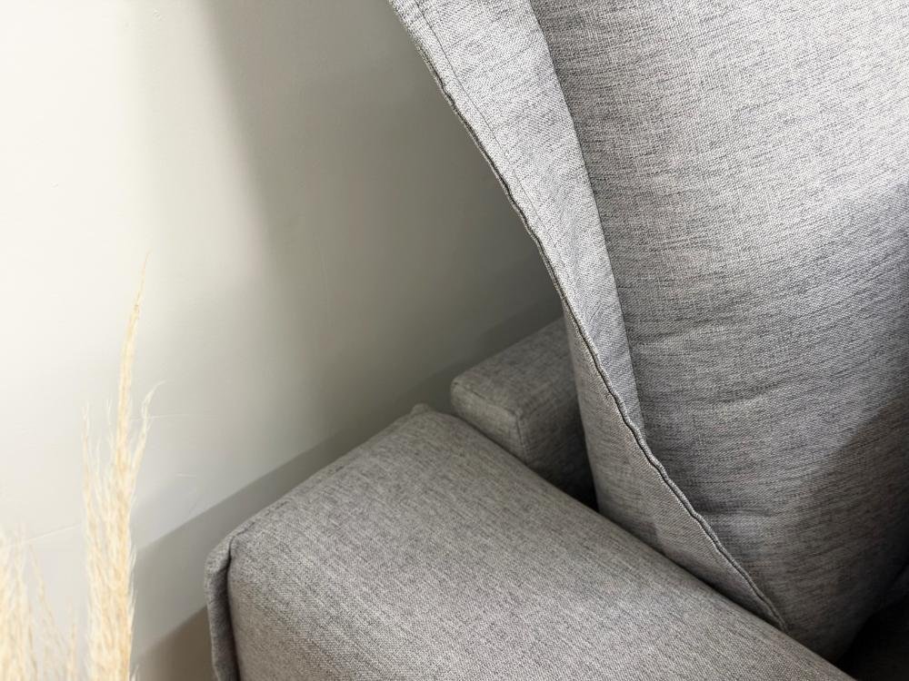 Sofá Cama Retrátil Reclinável Bolt 2.80m Mod.120 - Cinza Linho - Imagem 8