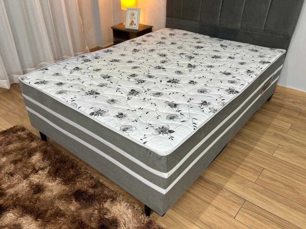 Cama Box Prestigio Spring Casal Molas Ensacadas - 138x188x57 - Imagem 3