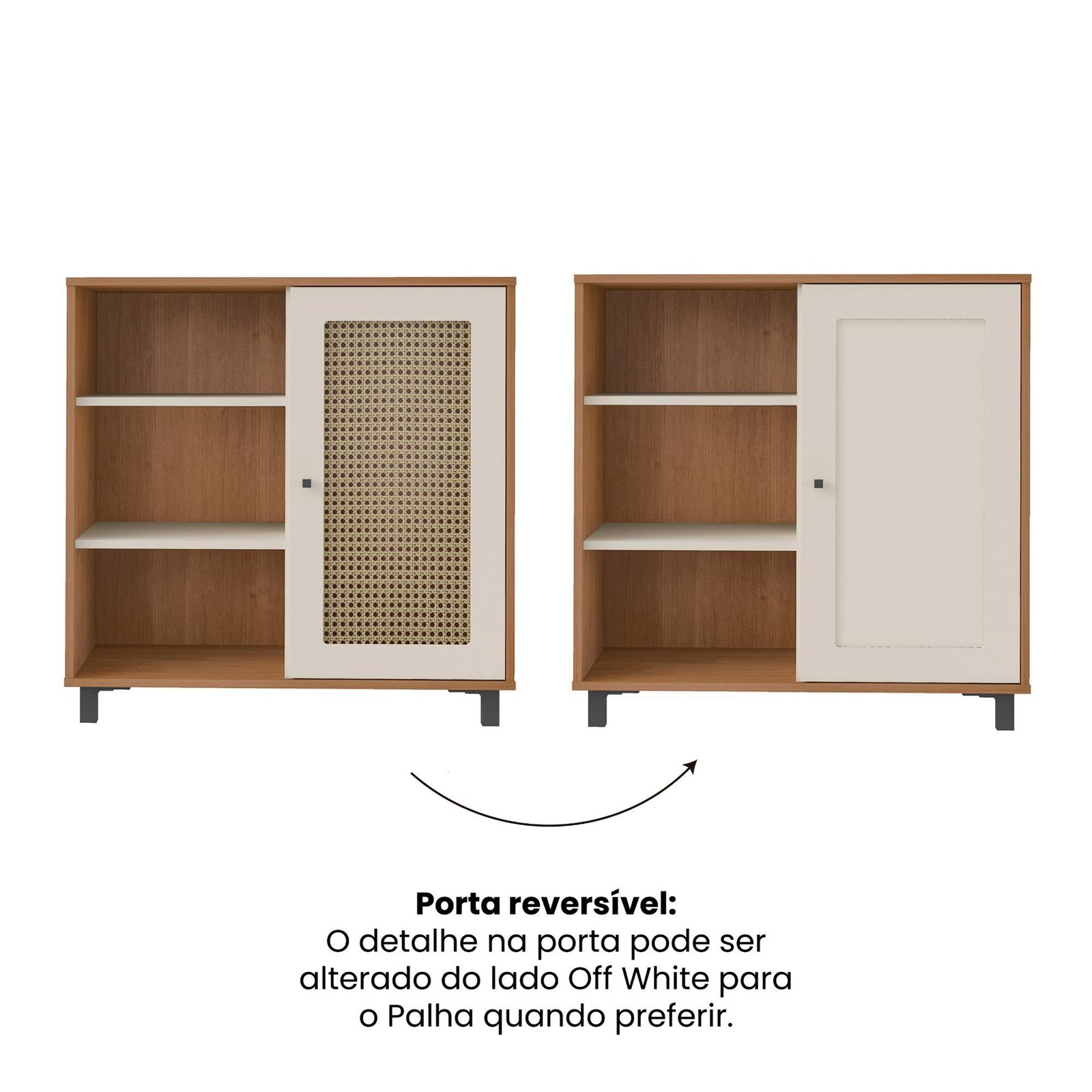 Buffet Charlotte - Cinamomo/Off White - Imagem 2