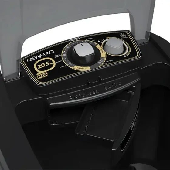 Lavadora Semi-automática 20,5kg Newmaq 127V 60hz - Preto - Imagem 3