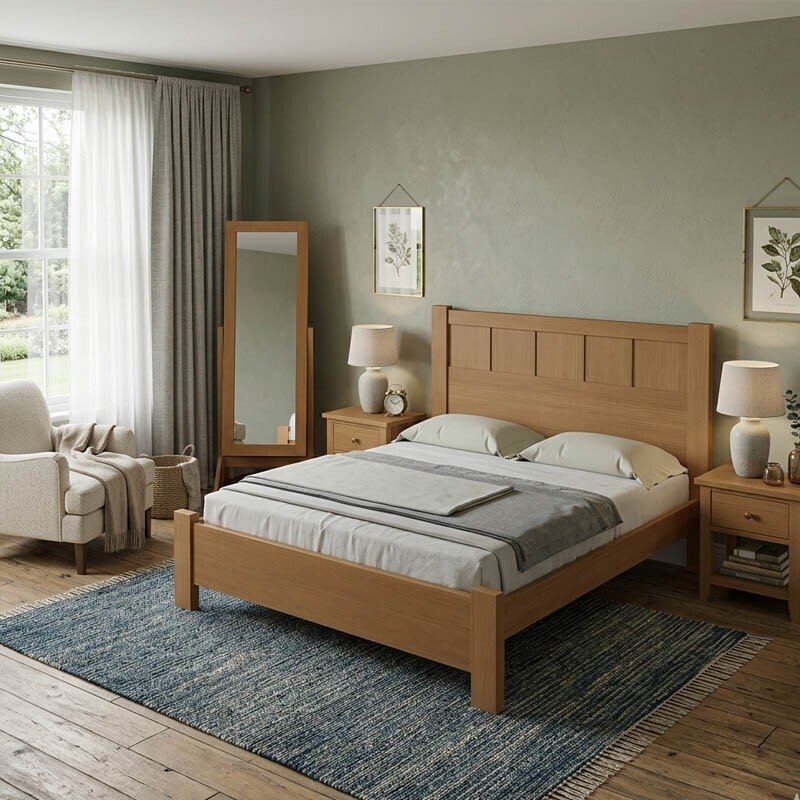 Cama Casal Primícia Plus Cinamomo 1,53m 100% MDF - D Doro