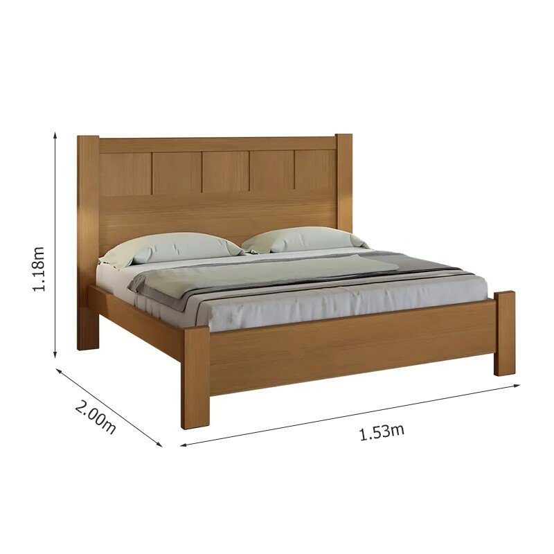 Cama Casal Primícia Plus Cinamomo 1,53m 100% MDF - D Doro - Imagem 9