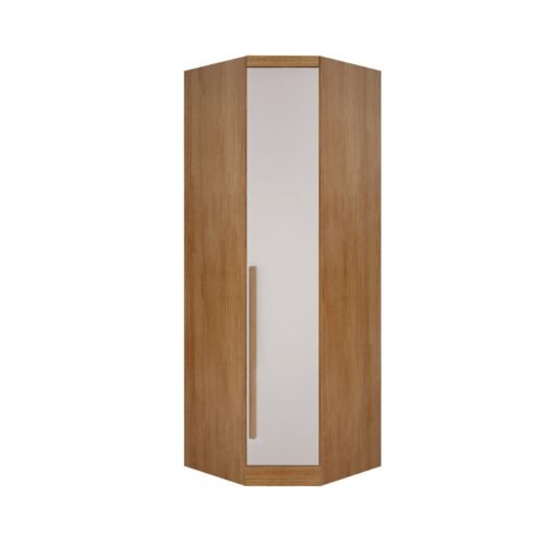 Modulado Rizon Canto Oblíquo 1 Porta 0.83m - Cumaru/Fendi