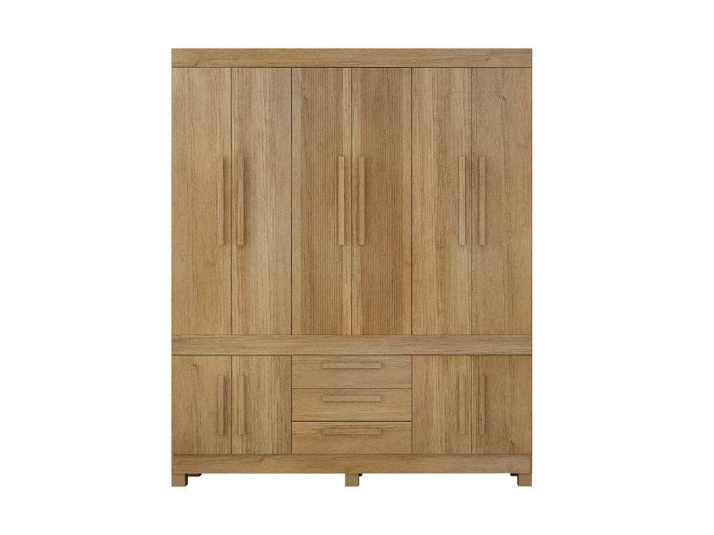 Guarda-Roupa Bem Te Vi 10 Portas 3 Gavetas - Cinamomo - Imagem 2