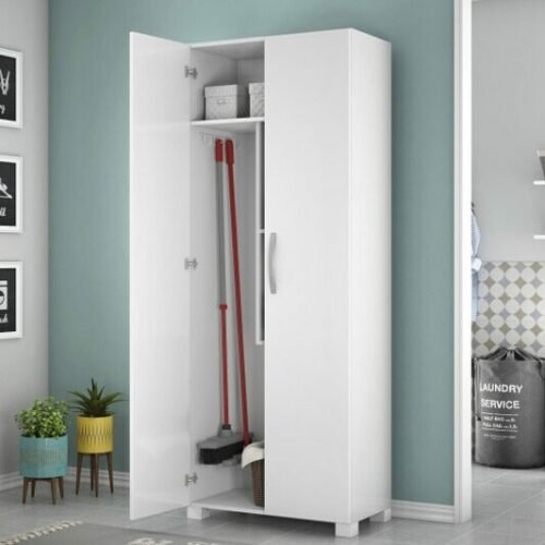 Multiuso 0,67m Lavanderia NT 4015 Branco 2 Portas - Notável