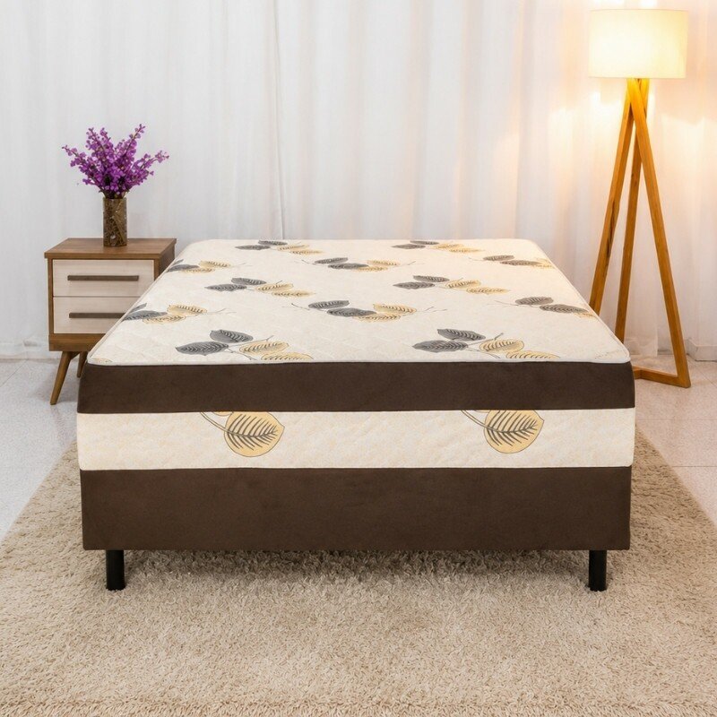 Unibox Casal Ortopédico Marrom Nosso Sonho - 138x188x60 cm - Imagem 2