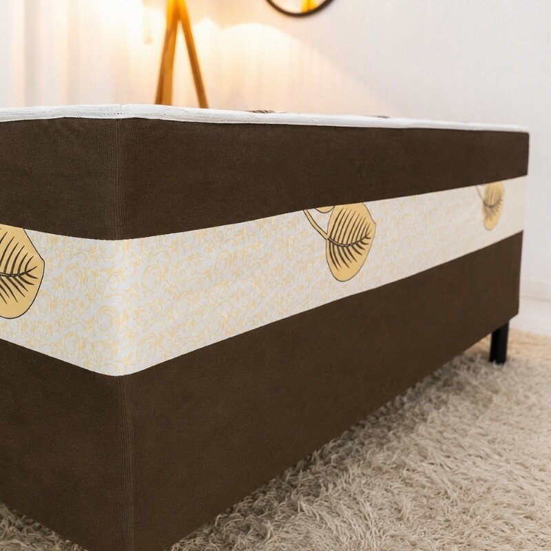 Unibox Casal Ortopédico Marrom Nosso Sonho - 138x188x60 cm - Imagem 4